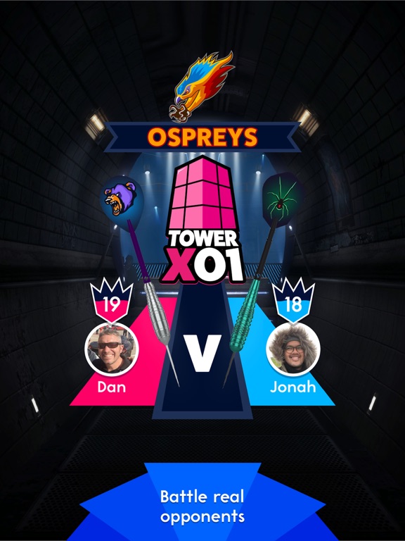 Screenshots of Darts of Fury for iPad