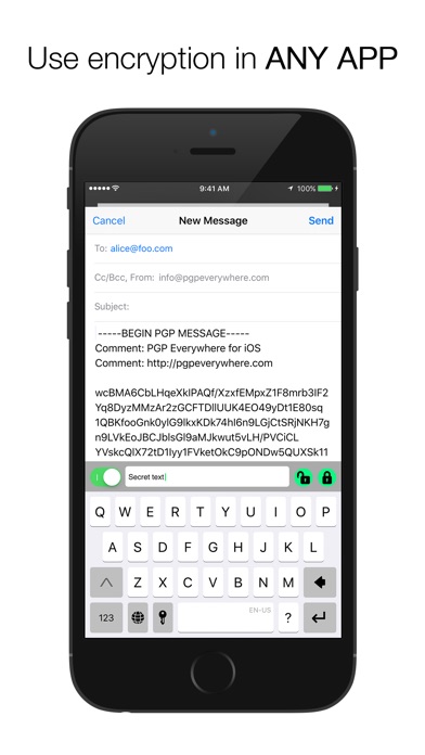 PGP Everywhere screenshot1