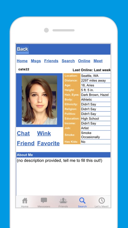 Datehookup username search