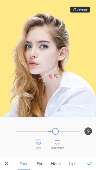 Screenshots of Meitu for iPhone