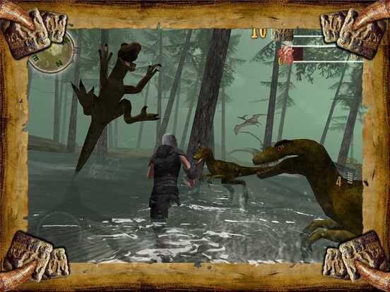 Dinosaur Assassin Pro for iPad на iPad