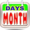 Days And Months Learning Game-Education Learning For Kids Using Flashcards and Sounds,A toddler calendar learning app learning station 