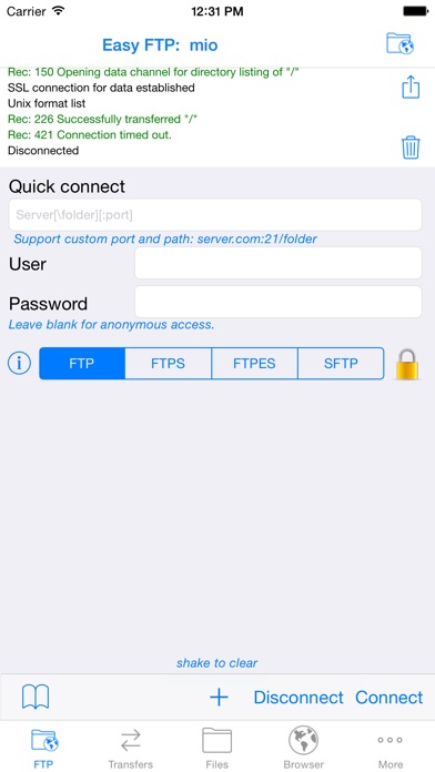Easy FTP Pro screenshot1