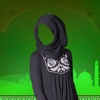 Hijab Woman Photo Montage Deluxe-Muslim Woman Drsess cuba night woman 