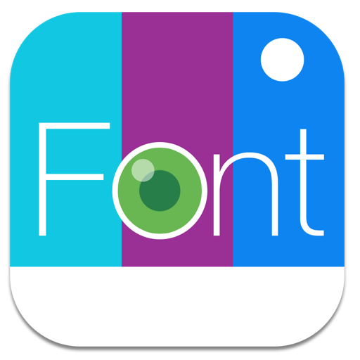 Fontography: Fonts & Typography + Photo Effects for Photos Mac OS X
