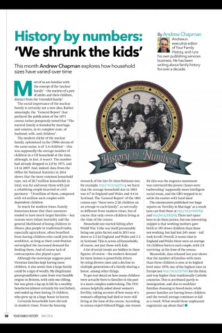 Скриншот из Your Family History Magazine | genealogy and family tree research advice and tips