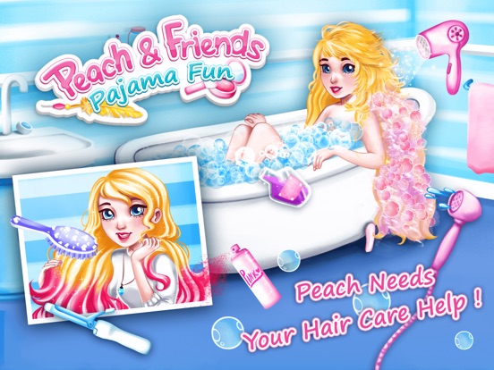 Peach & Friends Pajama Fun - No Ads для iPad