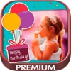 Happy Birthday photo frames – create birthday greeting cards & collages and edit your images Premium birthday images 