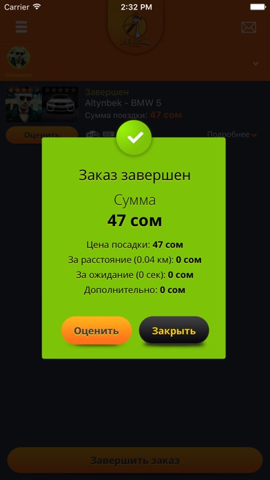 Снимок экрана iPhone 5