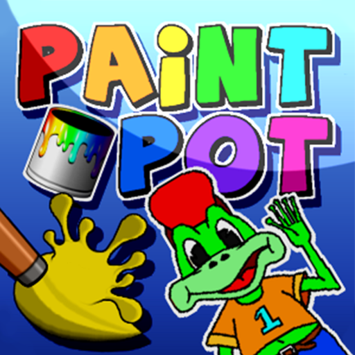 Paint Pot - Kids Colouring Book
