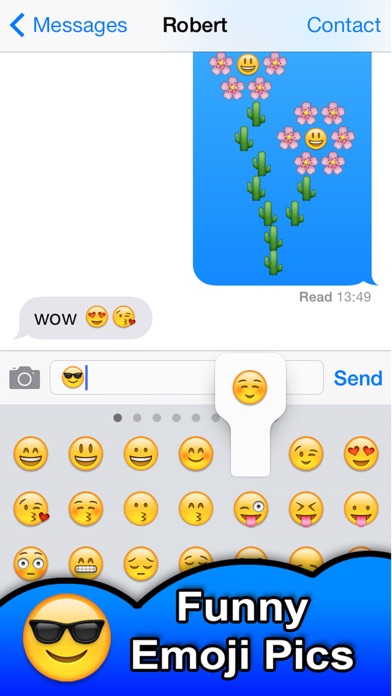 SMS Smileys Emoji Sti... screenshot1