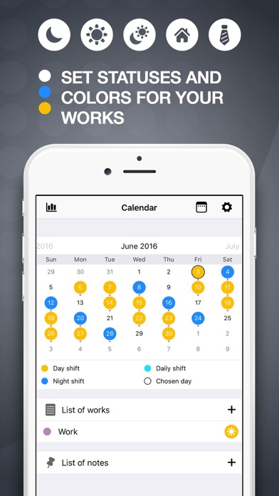work schedule app