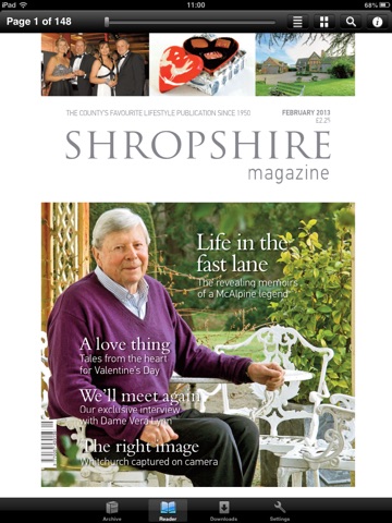 Скриншот из Shropshire Magazine