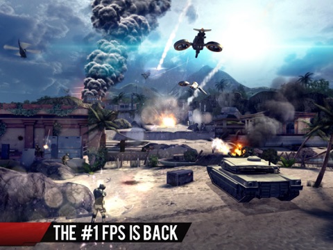 Screenshots of Modern Combat 4: Zero Hour for iPad