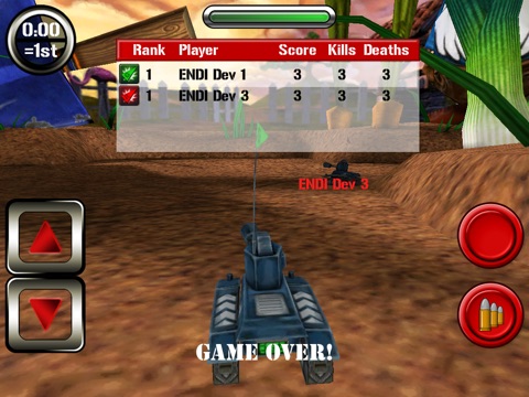 Screenshots of ENDI Tank Battle Multiplayer for iPad
