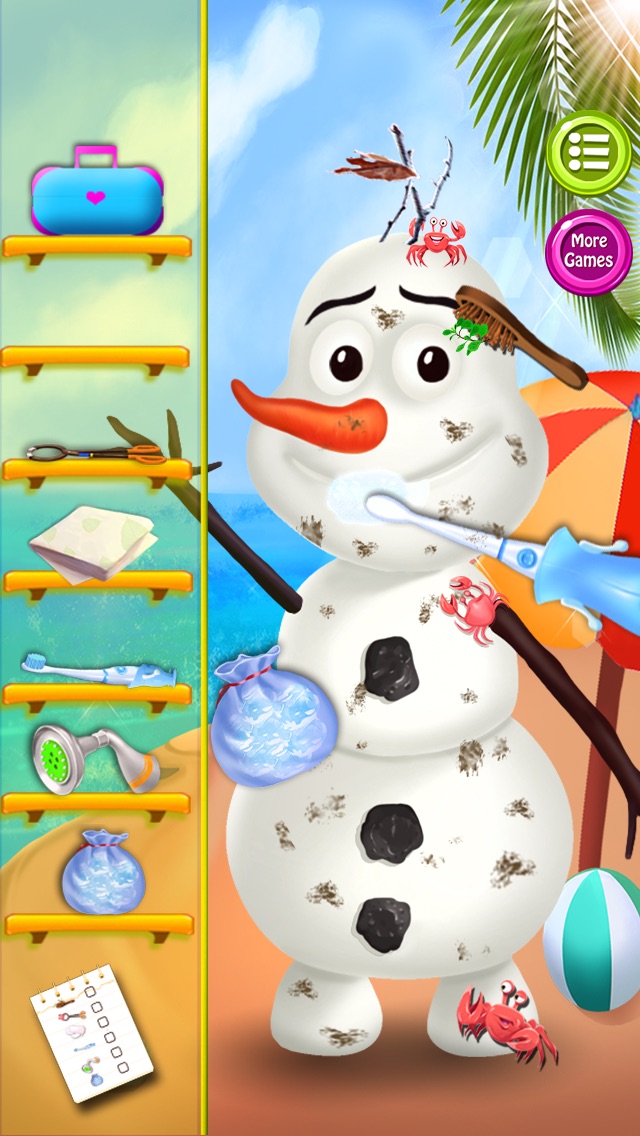 Summer Snowman Salon ... screenshot1