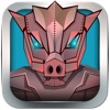 Злой Летающий Железный Piggies-Real Steel Sky Runner