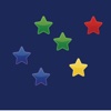 Match Falling Star - match the two same colored stars 5star game copy 1 5