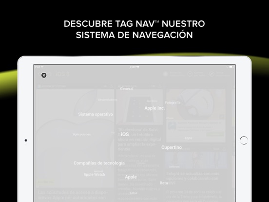 Captura de pantalla del iPad 5