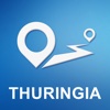 Thuringia, Germany Offline GPS Navigation & Maps thuringia germany 