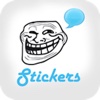 Funny Rages Faces - Stickers for WhatsApp, Viber, Telegram, Tango & Messengers Pro rage 2