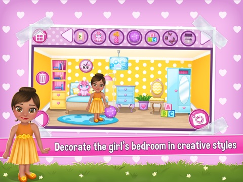 Скриншот из Doll House Decorating Games 3D – Design Your Virtual Fashion Dream Home