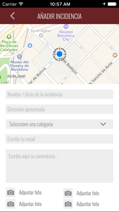 Captura de pantalla del iPhone 5