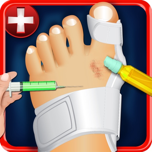 Kids Ankle Surgery Simulator 2015 - Surgeon operation doctor & Body X Ray Game iOS App