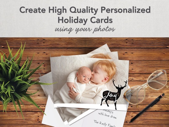 Screenshots of CleverCards: Greeting Cards & eCards for Facebook for iPad
