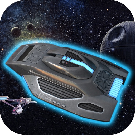 Wars of Trek in the Galaxy Night Slot Machine Game iOS App
