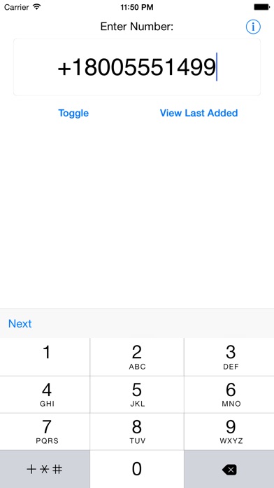 iPhone Screenshot 1