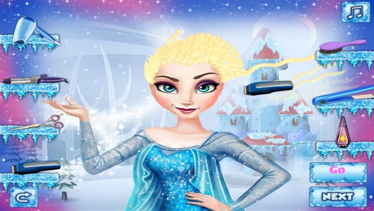 elsa salon games