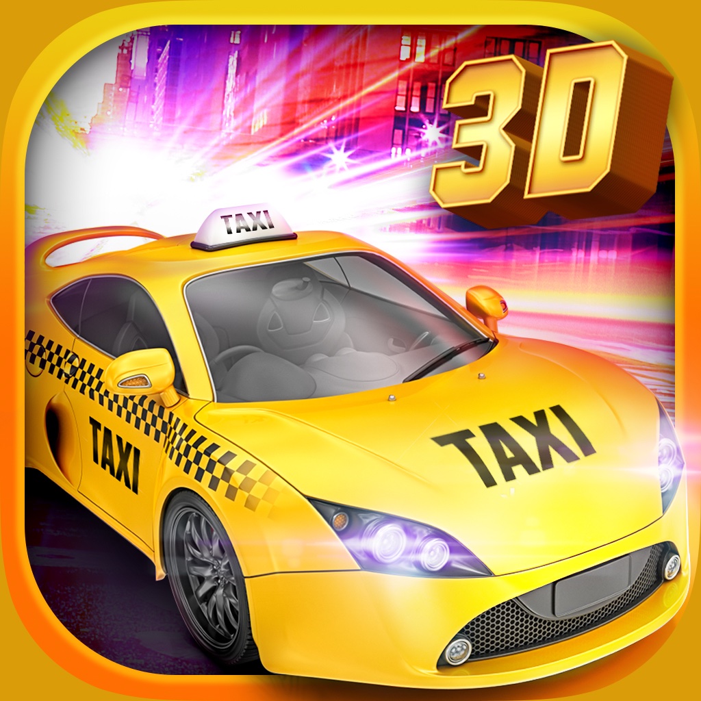 Real Taxi Driver 3D: Crazy Cab City Rush - Free Car Racing Games ( 本物のタクシー運転手 - フリーカーレースゲーム )