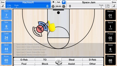 Basketball Stat Tracker screenshot1