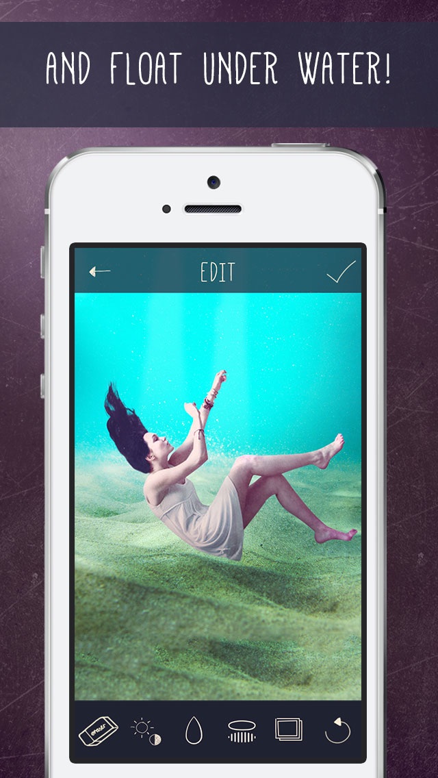 Screenshots of Float - Easier Levitation Illusion Images! DIY Superimpose Floating Tool for Photo.shop for iPhone