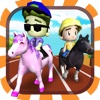 Horse Racing 3D Free (Kids Edition)
