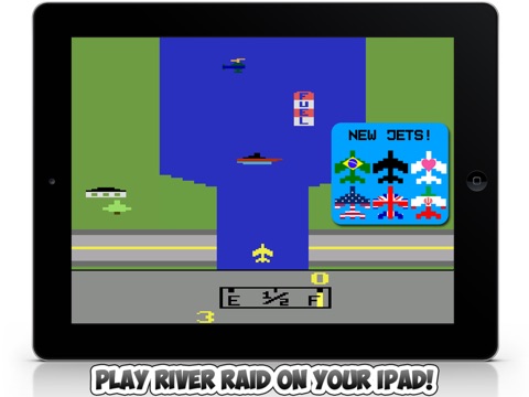 River Raid на iPad