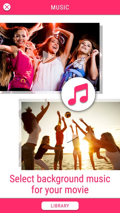 Screenshots of Video Maker Free - Create Video Slide show for FREE for iPhone