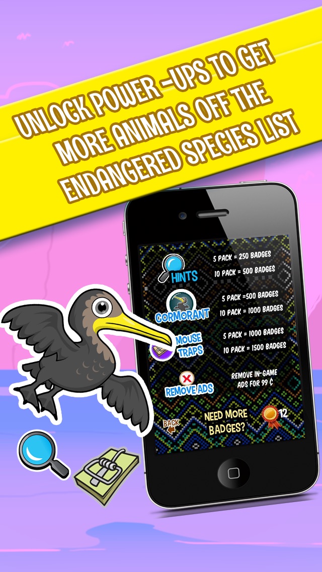 ガラパゴスの保護- 無料。進化のマッチ3ゲーム screenshot1