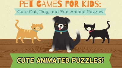 子どものためのペットゲーム：可愛いネコ、犬... screenshot1