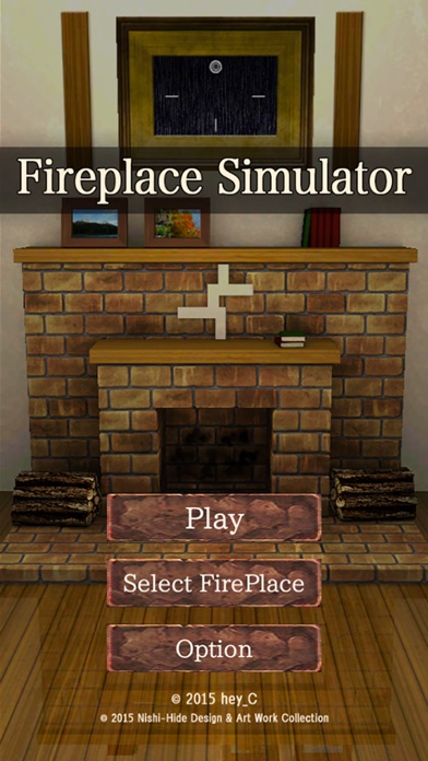 あったかい暖炉（Fireplace Simulator）のおすすめ画像1
