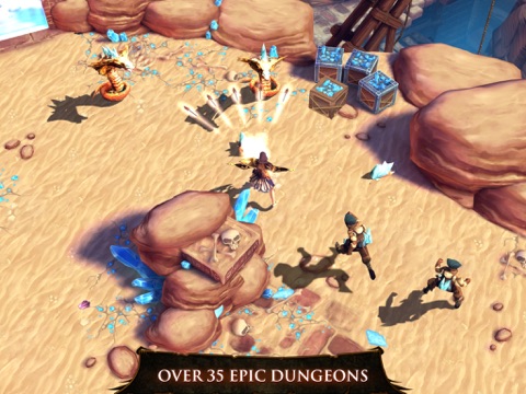 Screenshots of Dungeon Hunter 4 for iPad
