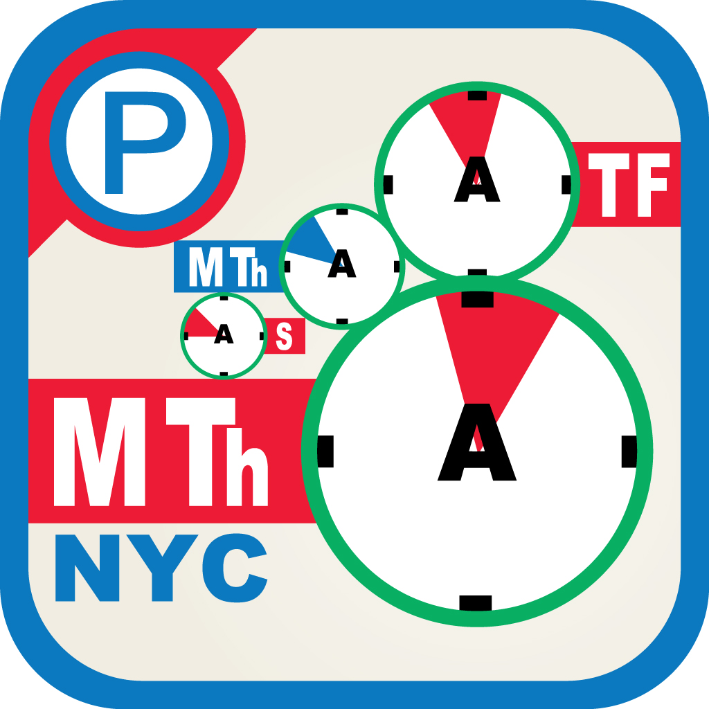 New York Street Parking Map App Icon
