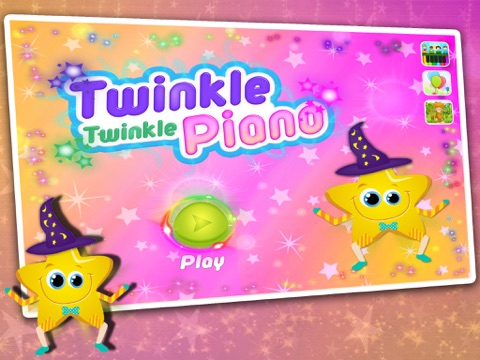 Twinkle Twinkle Little Stars – Анимированное Музыкальное Детское Пианино для малышей для iPad