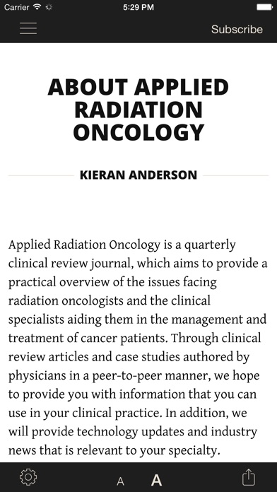 Applied Radiation Onc... screenshot1