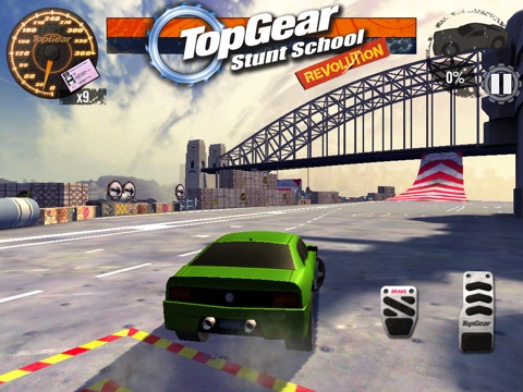 Screenshots of Top Gear: Stunt School Revolution for iPad