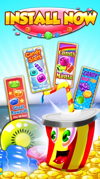 Soda pop slots