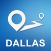Dallas, TX Offline GPS Navigation & Maps theatre 3 dallas tx 