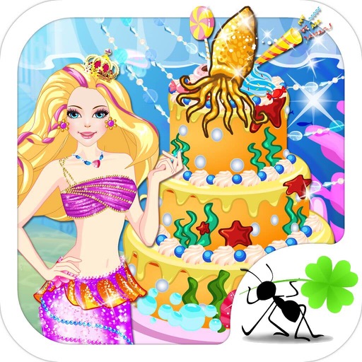 Mermaid Cake Dress Up Makeover And Cooking Decoration Games For