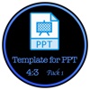 Templates for PPT - Package one for 4:3 size